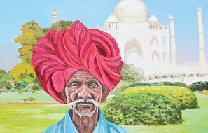 Увиденное в Индии в Старой Ладоге