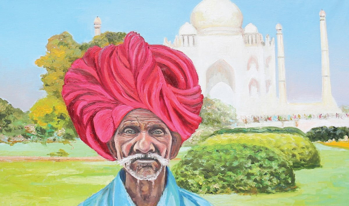 Увиденное в Индии в Старой Ладоге