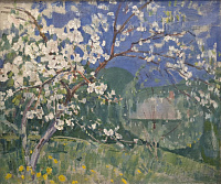 Цветущая яблоня