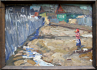 Весна в деревне