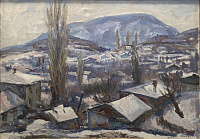 Запрудное.Зима