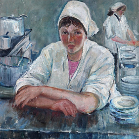 Повариха Люба в пионерлагере